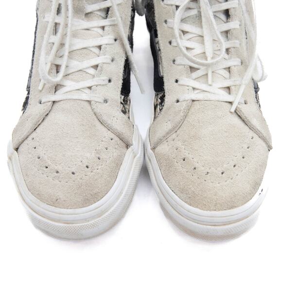 Vans Sk8-Hi Slim Italian Weave Skateboarding Shoes Size Women's 6 Men's 4.5 - Picture 4 of 11